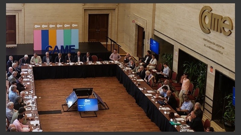 Las pymes hicieron el pedido a través de la Came.