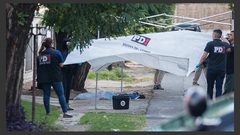 El homicidio ocurrió cerca de las 6.30 de este jueves.