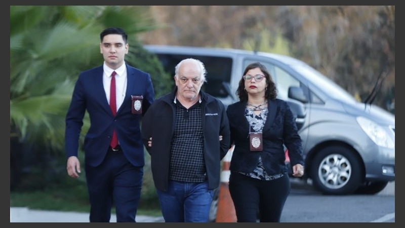 El empresario argentino detenido en Chile. 