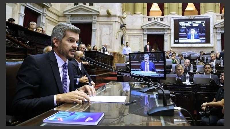 Marcos Peña presentará un nuevo informe en Diputados.