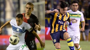 Newell's ante el Lobo, Central frente al Tiburón.