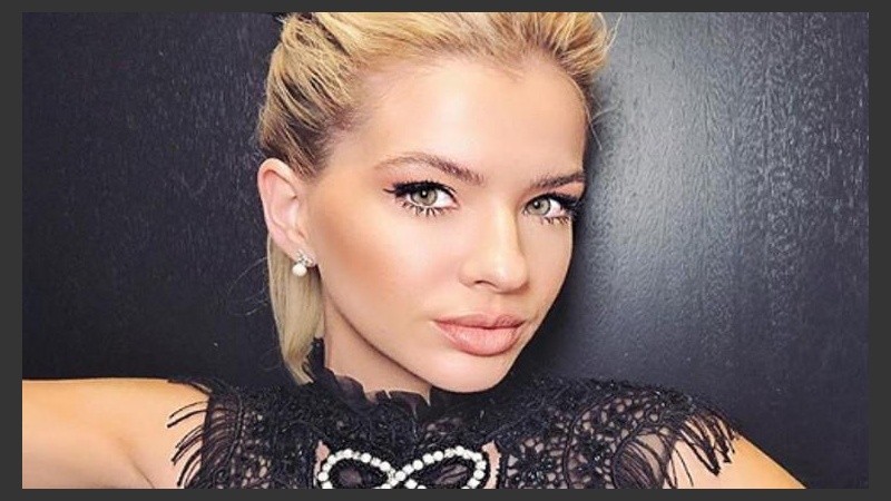 Así lució la China durante el programa televisivo.