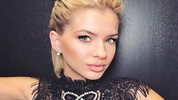 Así lució la China durante el programa televisivo.