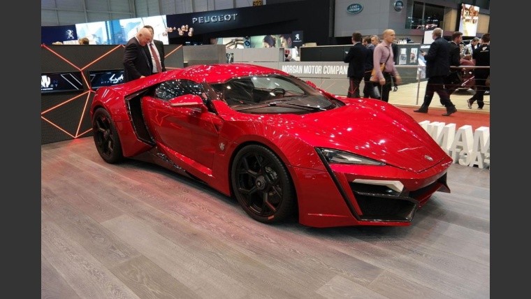 5. W Motors Lykan Hypersport – valor: u$s 3,4 millones