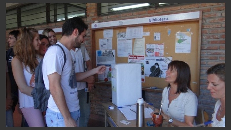 Los estudiantes votarán esta semana en la UNR.