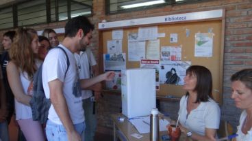 Los estudiantes votarán esta semana en la UNR.