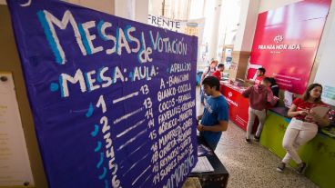 Las elecciones de la UNR se realizaron en doce facultades.