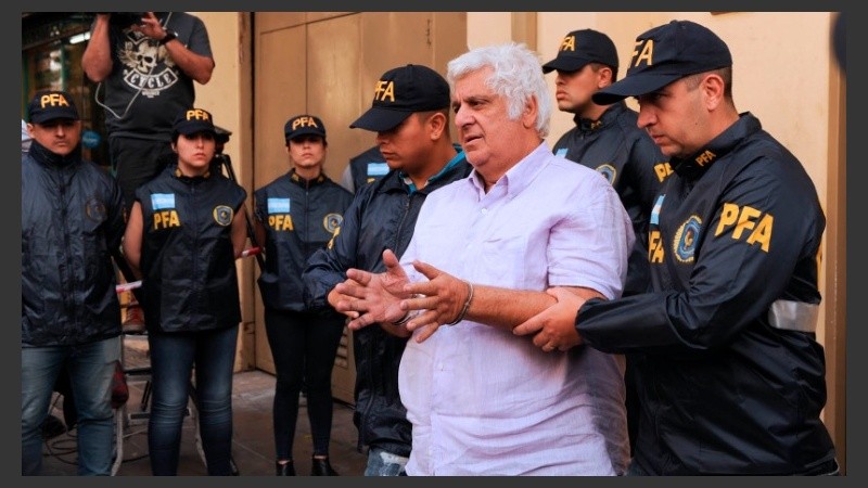 Samid fue llevado a Comodoro Py tras su arribo al país.