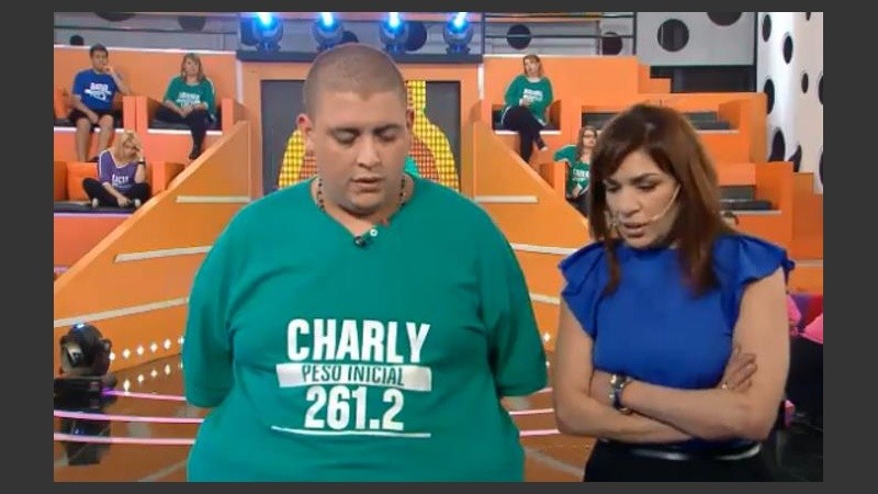 Charly durante su participación en el programa en 2013. 
