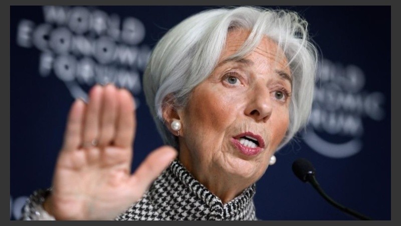 La directora del Fondo Monetario Internacional, Christine Lagarde.