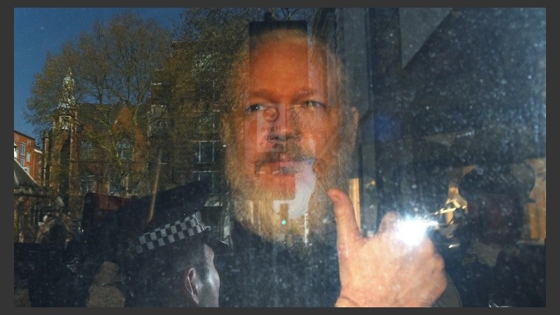 El activista australiano fue arrestado en la embajada de Ecuador en Londres.