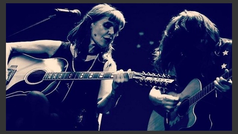 Con localidades agotadas, Fabiana Cantilo y Mariana Pellegrino se presentan este sábado a las 21.30 en el teatro de Plataforma Lavardén.