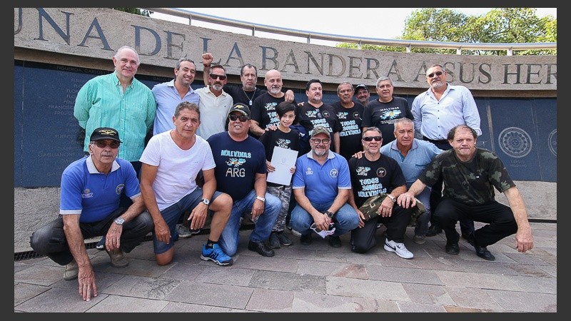 El acto se realizó en el Parque Nacional a la Bandera.