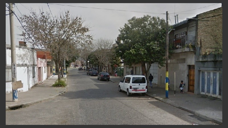 Reconquista al 1900, zona de la pelea callejera.