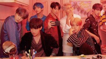 BTS está integrado por Jin, Suga, J-Hope, RM, Jimin, V y Jungkook.