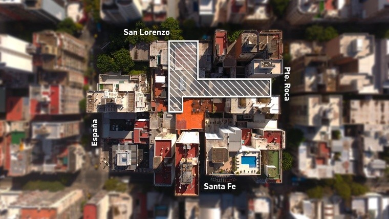 El condo-hotel estará localizado en la manzana de España, Santa Fe y San Lorenzo.