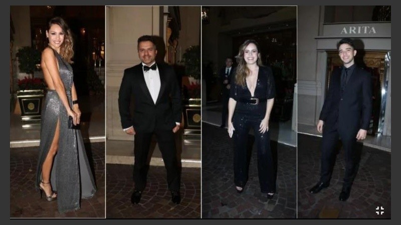 Algunos de los invitados a sacarse la gran foto. 