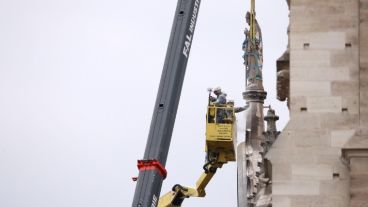 La estructura quedó en pie; la cubierta fue la que más sufrió.
