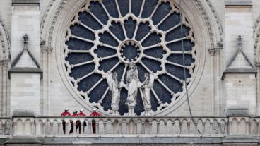 La estructura quedó en pie; la cubierta fue la que más sufrió.