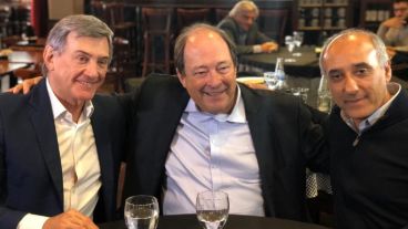 Jorge Boasso, Ernesto Sanz y Claudio Díaz.