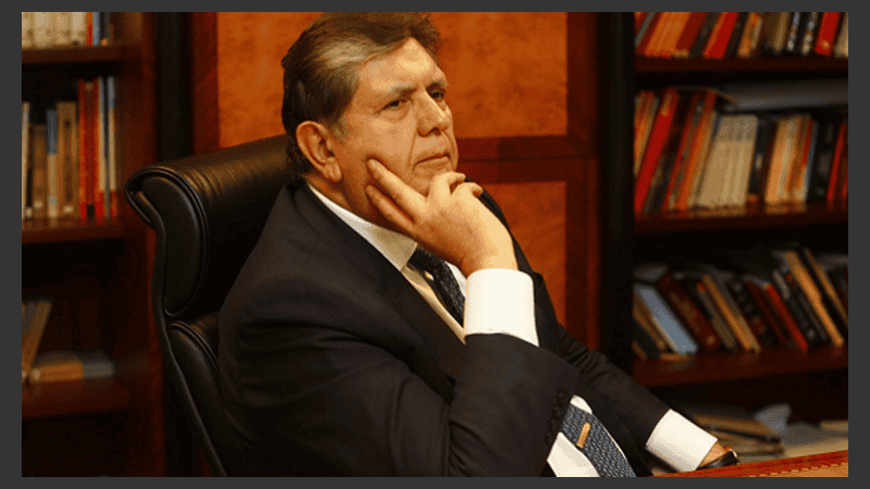 El fallecido ex presidente peruano.