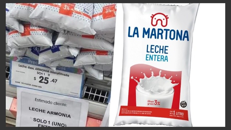 Sale Armonía, entra La Martona. En el medio, una suba de 40%.