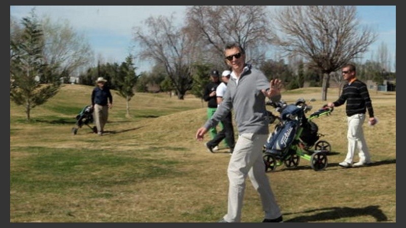 El lugar de descanso es un barrio cerrado con cancha de golf.