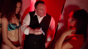 El actor en una escena de Transpoiting.