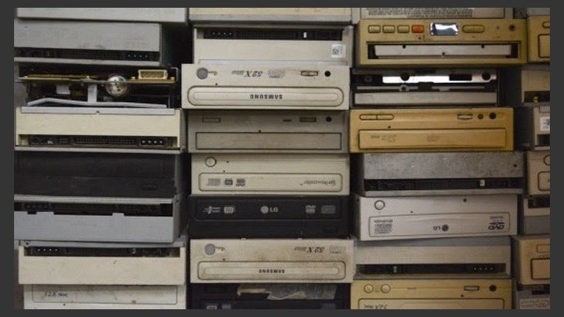 Cada vez más chatarra electrónica en todo el planeta.