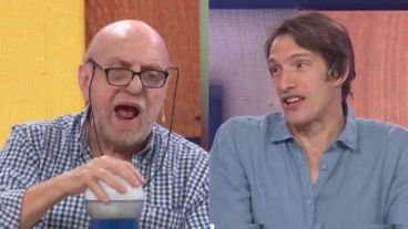 Una captura del ida y vuelta entre Horacio Pagani e Iván de Pineda.