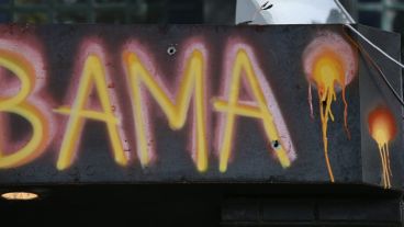 Secuelas del ataque en el bar de Pichincha.