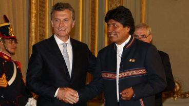 Macri recibe este lunes a su par de Bolivia.