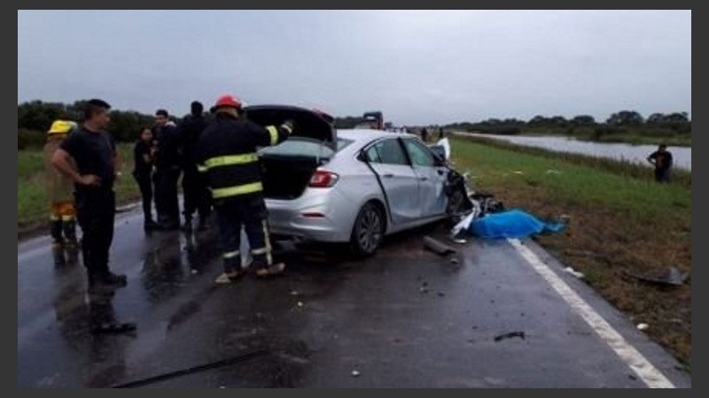 En el Cruze viajaban un médico chaqueño y su esposa. Ambos fallecieron.