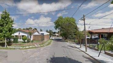 La esquina de El Tala y La Peperina en Ciudad Evita, donde fue el linchamiento.