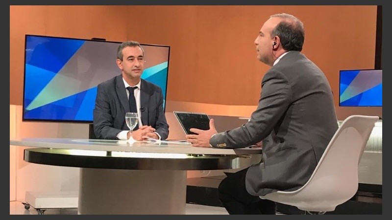 Pablo Javkin cierra este miércoles la campaña y pasó por De 12 a 14.