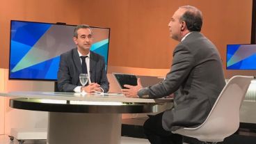 Pablo Javkin cierra este miércoles la campaña y pasó por De 12 a 14.