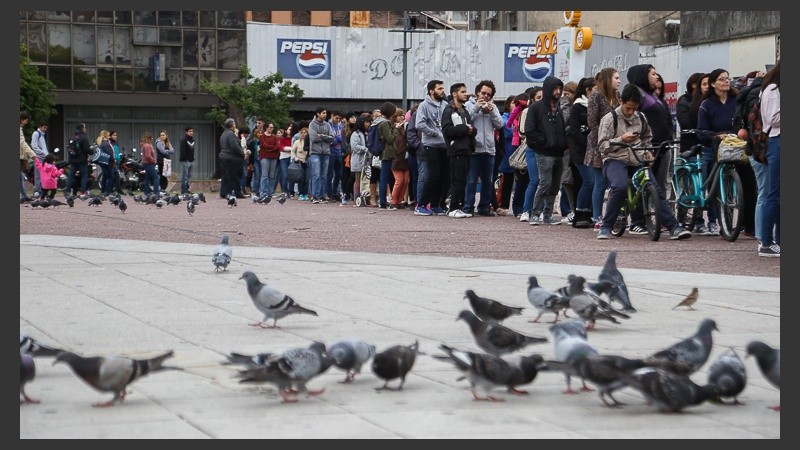 La jornada convocó a más de 150 rosarinos en plaza Montenegro.