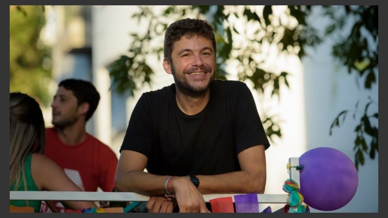 El candidato a intendente por Ciudad Futura, Juan Monteverde.