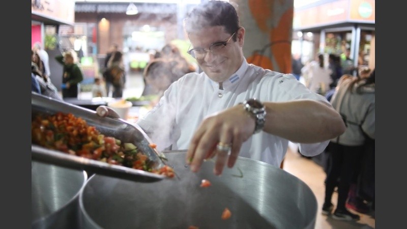 El guiso fue disfrutado al final por todos los participantes. 