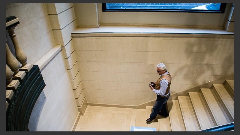 Pallarols estuvo en Rosario este jueves.