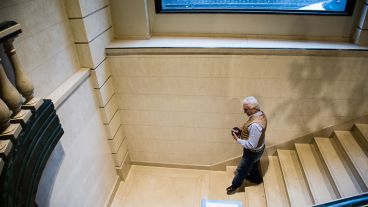 Pallarols estuvo en Rosario este jueves.