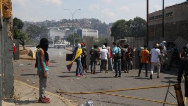 Simpatizantes de Guaidó salieron a las calles convocados por el opositor.