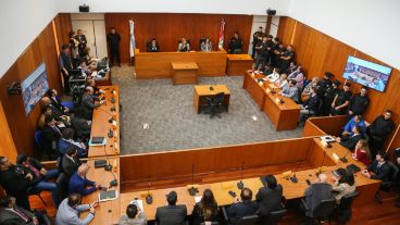 La sentencia del juicio se escuchó al mediodía.
