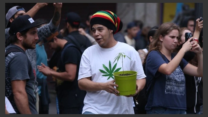 En Rosario la marcha fue de plaza San Martín hasta el Monumento.