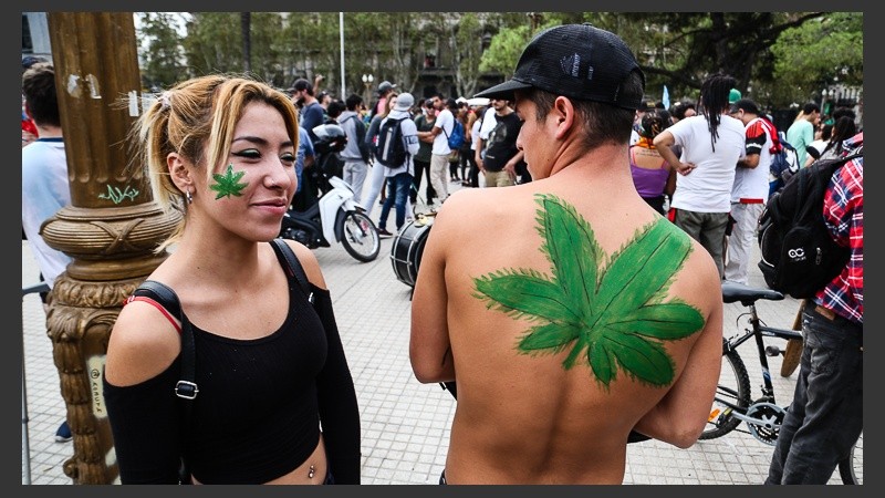 En Rosario la marcha fue de plaza San Martín hasta el Monumento.