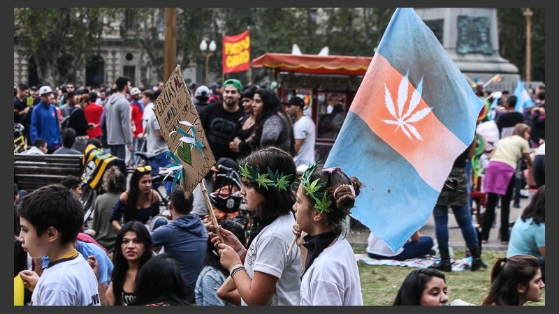 En Rosario la marcha fue de plaza San Martín hasta el Monumento.