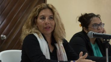 La legisladora mexicana.