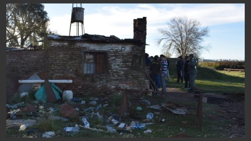 La víctima de trata vivía y trabajaba en condiciones inhumanas.