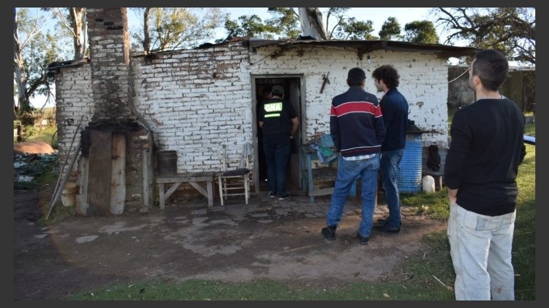 La víctima de trata vivía y trabajaba en condiciones inhumanas.