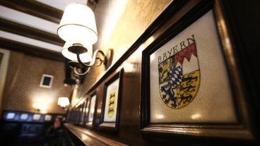 Detalle de interior del edificio del Club Alemán que data de 1920 ubicado en calle Paraguay al 400.